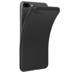 iPhone 7 Plus : Coque Noire souple TPU silicone