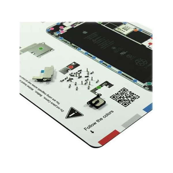 iPhone 7 : Guide magnétique de réparation écran cassé - outillage de réparation