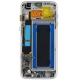 Façade arrière bleu Galaxy S7 EDGE SM-G935F original