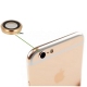 iPhone 6 et 6S : lentille caméra arrière avec bague Or schéma