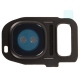 Galaxy S7 et S7 Edge : Support métal pour lentille appareil photo arrière Noir