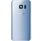 Galaxy S7 Edge SM-G935F : Vitre arrière Bleu Corail cache batterie officiel Samsung