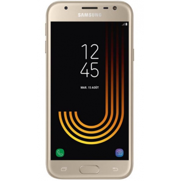 Galaxy J3 2017 (SM-J330F) : Ecran Or Gold + vitre tactile Officiel Samsung