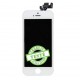 iPhone 5 : Ecran Blanc LCD et vitre tactile assemblés - pièce détachée