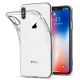 iPhone X : Coque silicone gel transparente souple