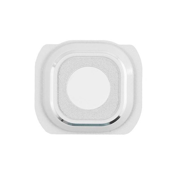 Galaxy S6 SM-G920F : Support blanc pour lentille appareil photo arrière