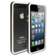 iPhone 5, 5S et SE : Bumper blanc coloré Noir