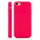 iPhone 5C : Coque rose fluo en silicone TPU gel