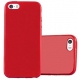 iPhone 5C : Coque rouge en silicone TPU gel