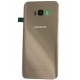Coque vitre arrière Galaxy S8 Or Gold SM-G950F. Samsung GH82-13962F