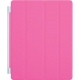 iPad 2 / 3 / 4 : Cover rose aimantée - Pas cher