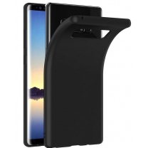 Galaxy Note8 SM-N950F : Coque Noire souple TPU silicone
