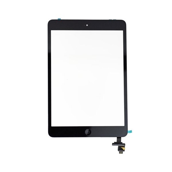 iPad mini / mini 2 : Vitre tactile complète, noir