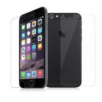iPhone 8 : verre trempé avant + arrière de protection