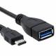 Câble adaptateur OTG USB type-c pour brancher souris, cle usb, disque dur