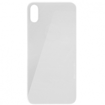 Vitre arrière iPhone X blanc, pièce détachée à changer le dos en verre