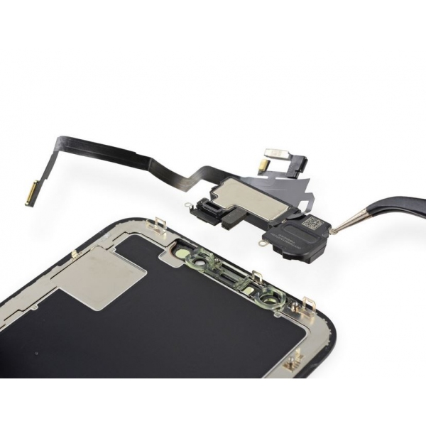 Nappe écouteur iPhone X avec micro et capteur proximité.