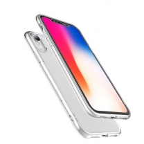 Coque silicone TPU transparente iPhone XR