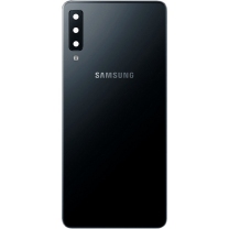 Vitre arrière Galaxy A7 2018 A750F bleu. Officiel Samsung GH82-17833D