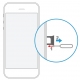 Tiroir sim iPhone XS de rechange, Fournisseur vente support nano sim