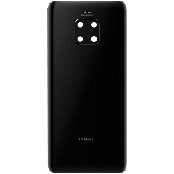 Vitre arrière Mate 20 Pro Noir de rechange origine Huawei 02352GDC
