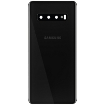 Vitre arrière Galaxy S10 Noir de rechange Origine Samsung GH82-18378A