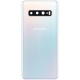 Façade verre dos Galaxy S10 blanc. Pièce détachée Samsung GH82-18378F
