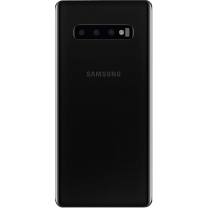 Vitre arrière Galaxy S10+ Noir de rechange Origine Samsung GH82-18406A