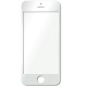  iPhone 5 / 5S / 5C : Vitre seule blanche avant - pièce détachée 
