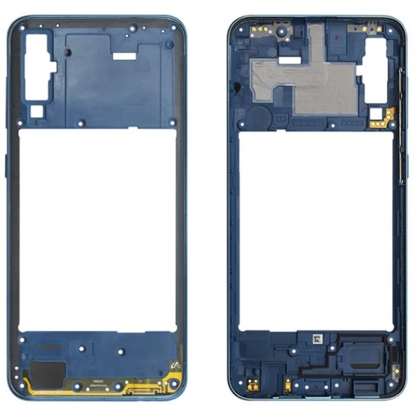 Vente Châssis contour Bleu Galaxy A50 (A505F). Pièce de réparation