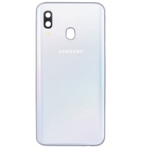 Coque arrière Galaxy A40 blanc pièce détachée Samsung GH82-19406B