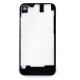  iPhone 4 : Vitre arrière transparente et noire - pièce détachée 