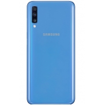 Coque arrière Galaxy A70 bleu, pièce détachée Samsung GH82-19467C
