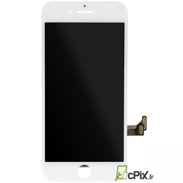Vente vitre tactile écran iPhone 7 blanc, pièce de rechange pas cher