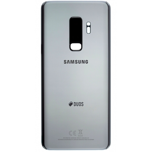 Achat vitre arrière Galaxy S9+ Gris Titanium, pièce Samsung. Neuf