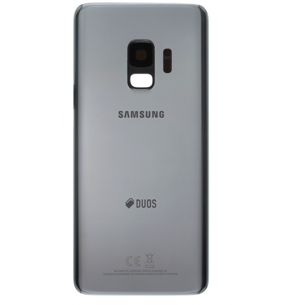 اسم لينا Galaxy S9 : Vitre arrière Gris Titanium. Officiel Samsung
