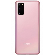 Vente vitre arrière Galaxy S20 rose, pièce de rechange Samsung