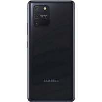 Coque arrière Galaxy S10 Lite noir, pièce détachée Samsung GH82-21670A