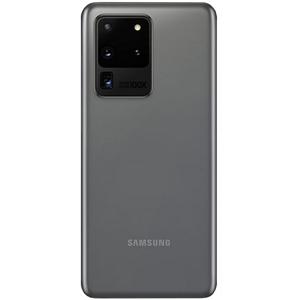 Vitre arrière d'origine pour Samsung Galaxy S20 Ultra Cosmic Gray