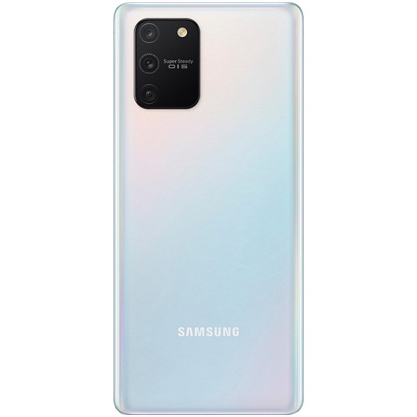 Vente Capot arrière Galaxy S10 Lite Blanc, pièce Samsung GH82-21670B