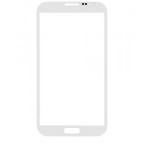  Galaxy Note 2 : vitre blanche pour N7100 ou 4G N7105 sans logo - pièce détachée 