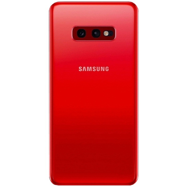 Vitre arrière Galaxy S10e rouge, pièce détachée Samsung 