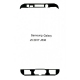 Sticker pour recoller vitre Galaxy J5 2017, adhésif pour écran avant