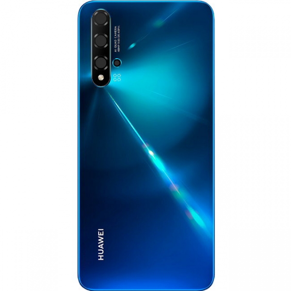 Vitre arrière Huawei Nova 5T Bleue