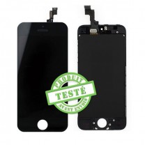iPhone 5C : écran Noir LCD et Vitre tactile assemblés - pièce détachée