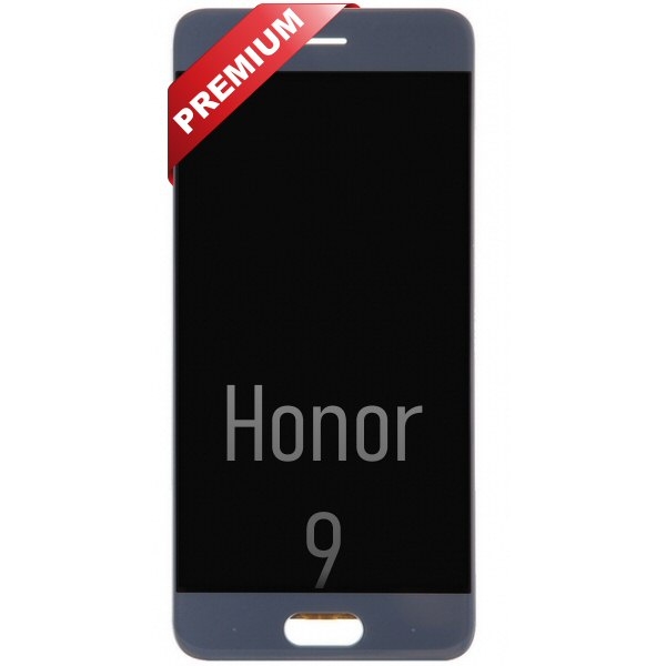 Ecran Honor 9 Argent gris LCD + vitre de rechange Huawei pas cher