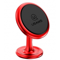Support aimanté 360° smartphone rouge