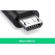 Câble adaptateur OTG Micro USB vers USB