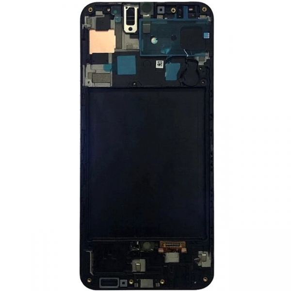 Vitre tactile + Ecran LCD sur châssis compatible avec Samsung Galaxy A50  SM-A505F taille 6.4 Noir + Kit outils + Colle B7000 - Cdiscount Téléphonie