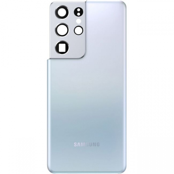 Eonpam Vitre Arrière pour Samsung Galaxy S21 Ultra 5G G998 Origine  Couvercle Batterie Remplacement avec Lentille de Caméra + Kit Réparation  (Argenté) : : High-Tech